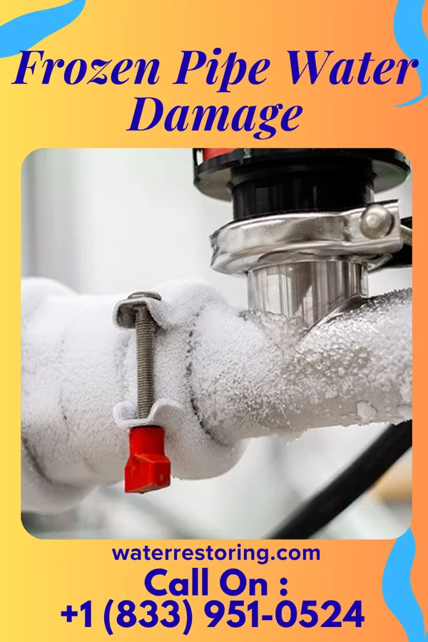 Frozen Pipe Water Damage in St. Francis, SD